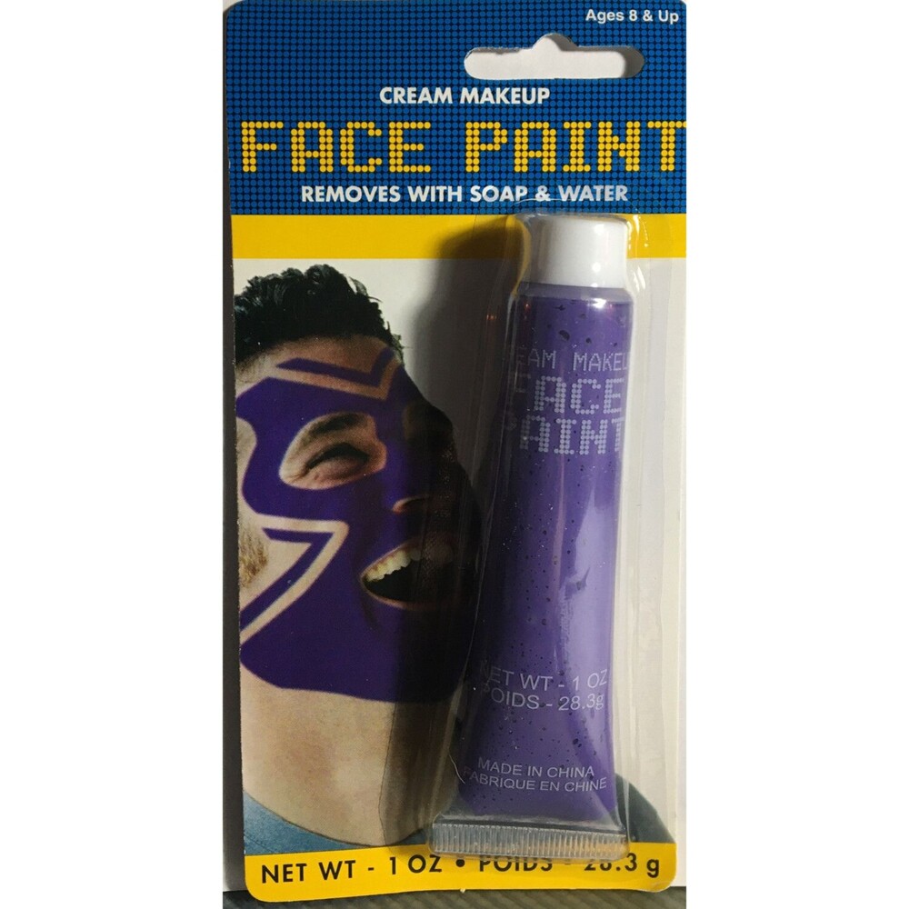 Amscan Purple￼ FACE PAINT, Great For Game Day. .21 Oz